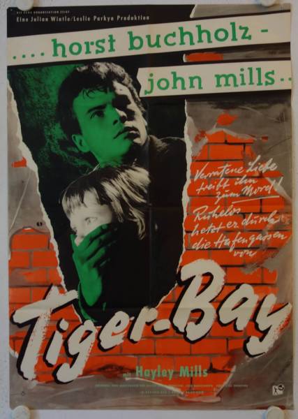 Tiger-Bay originales deutsches Filmplakat